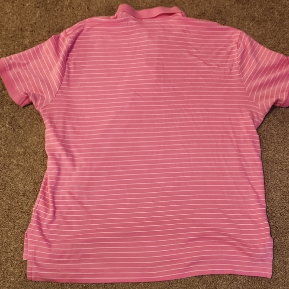 Polo by Ralph Lauren Pink Striped Polo Shirt - Picture 8 of 9